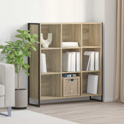 Boekenkast 99,5x30x108,5 cm bewerkt hout Sonoma