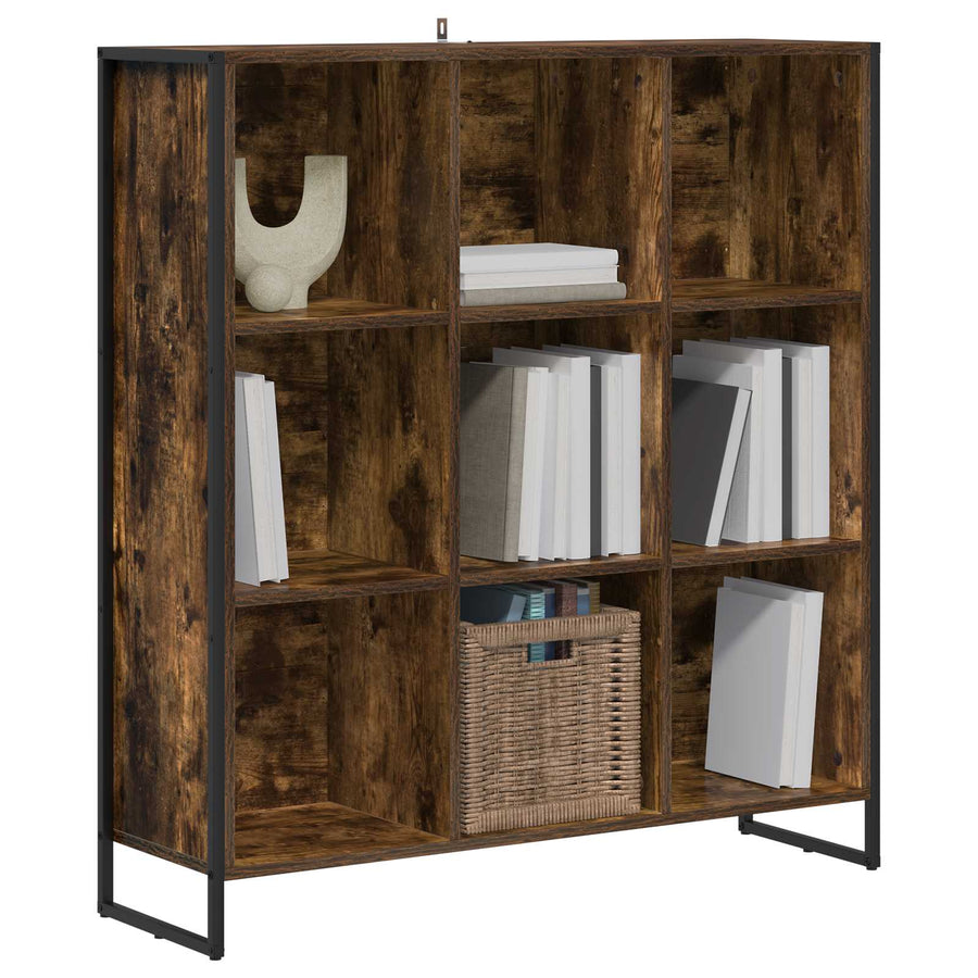 Boekenkast Rook Eik 99,5 x 30 x 108,5 cm Bewerkt hout