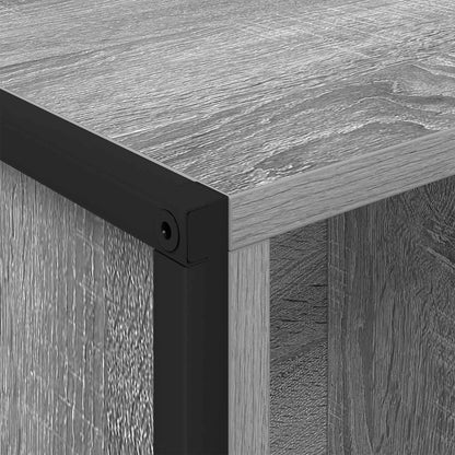 Boekenkast Grijs Sonoma 99,5 x 30 x 108,5 cm Bewerkt hout