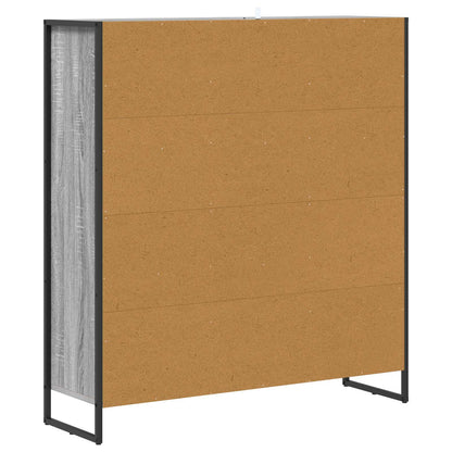 Boekenkast Grijs Sonoma 99,5 x 30 x 108,5 cm Bewerkt hout