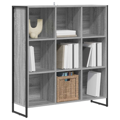 Boekenkast Grijs Sonoma 99,5 x 30 x 108,5 cm Bewerkt hout