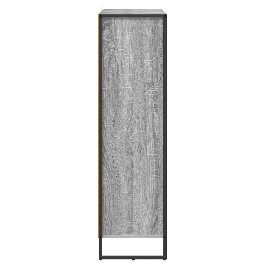 Boekenkast Grijs Sonoma 99,5 x 30 x 108,5 cm Bewerkt hout