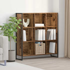 Boekenkast 99,5x30x108,5 cm bewerkt hout oud hout