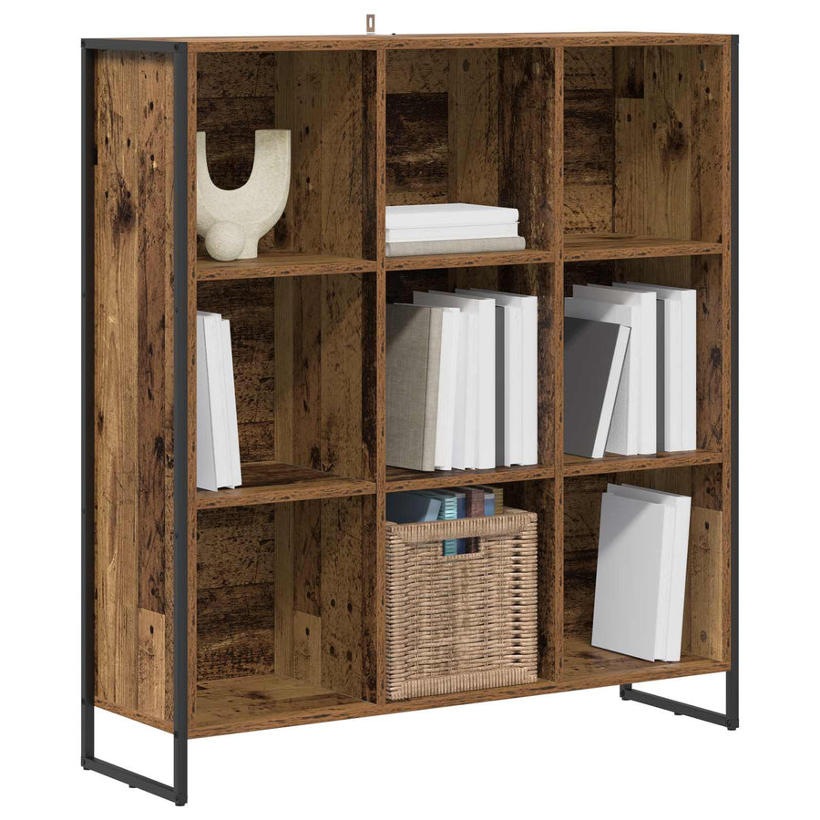 Boekenkast Oud Hout 99,5 x 30 x 108,5 cm Bewerkt hout