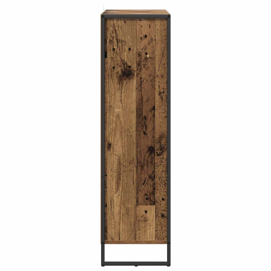 Boekenkast Oud Hout 99,5 x 30 x 108,5 cm Bewerkt hout