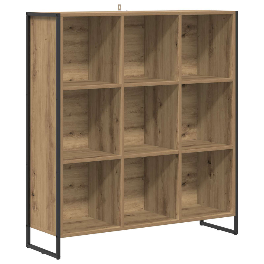 Boekenkast Ambachtelijk eiken 99,5 x 30 x 108,5 cm Bewerkt hout