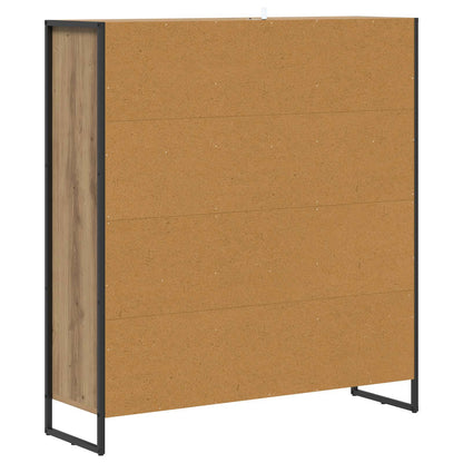 Boekenkast Ambachtelijk eiken 99,5 x 30 x 108,5 cm Bewerkt hout