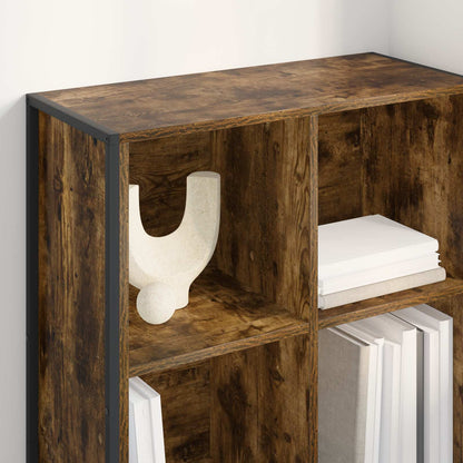 Boekenkast Rook Eik 99,5 x 30 x 108,5 cm Bewerkt hout