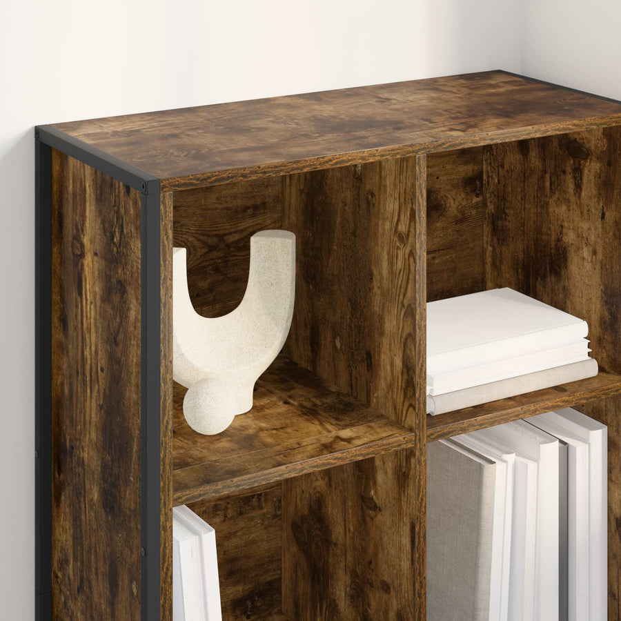 Boekenkast Rook Eik 99,5 x 30 x 108,5 cm Bewerkt hout