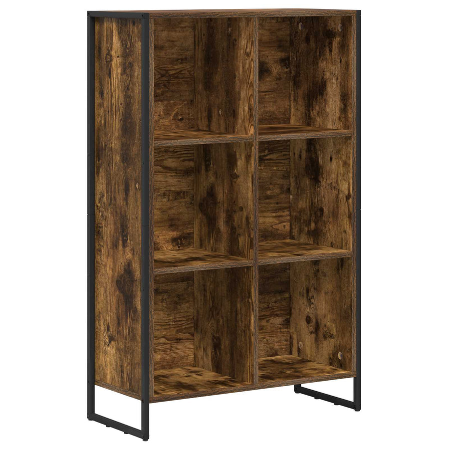 Boekenkast Rook Eik 99,5 x 30 x 108,5 cm Bewerkt hout