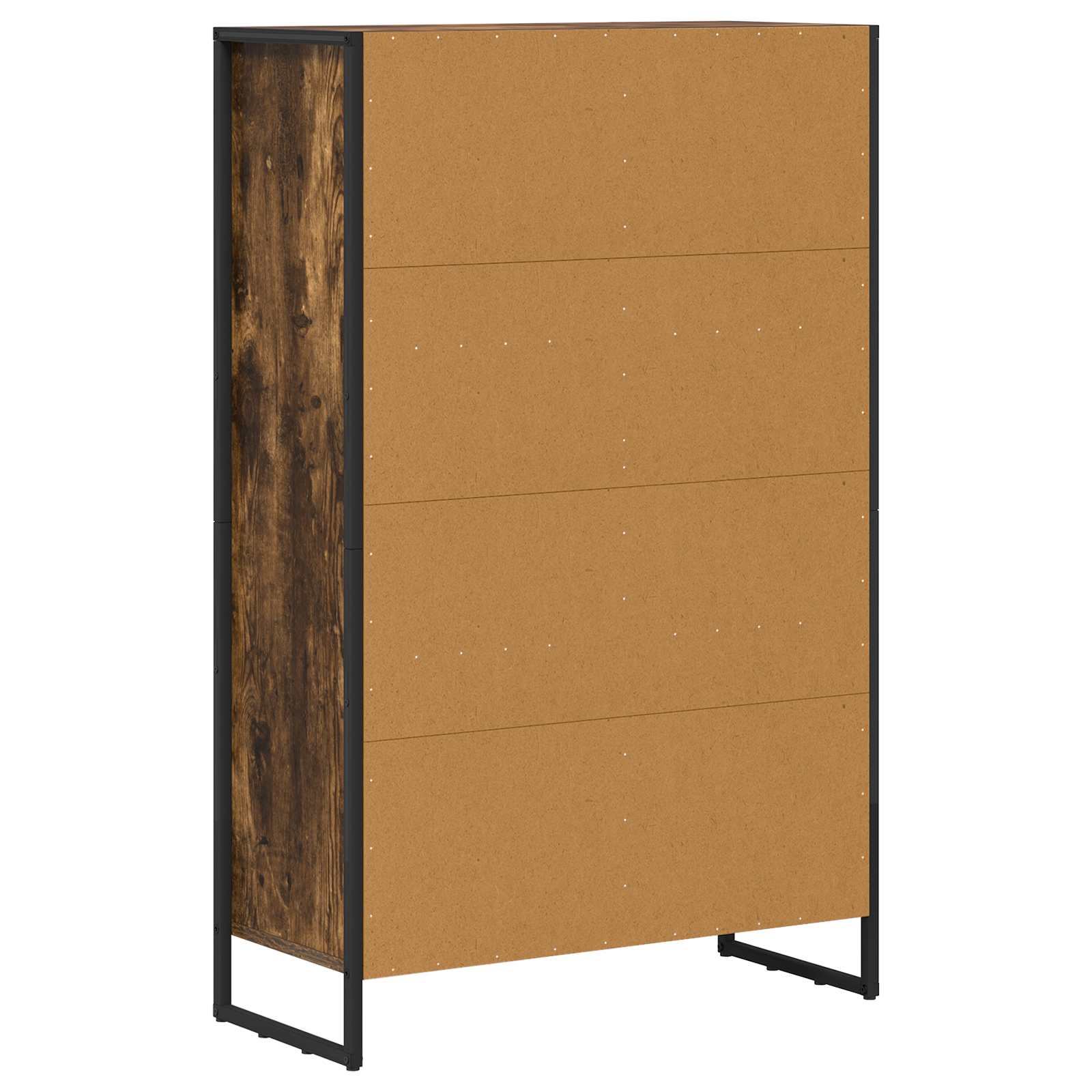 Boekenkast Rook Eik 99,5 x 30 x 108,5 cm Bewerkt hout