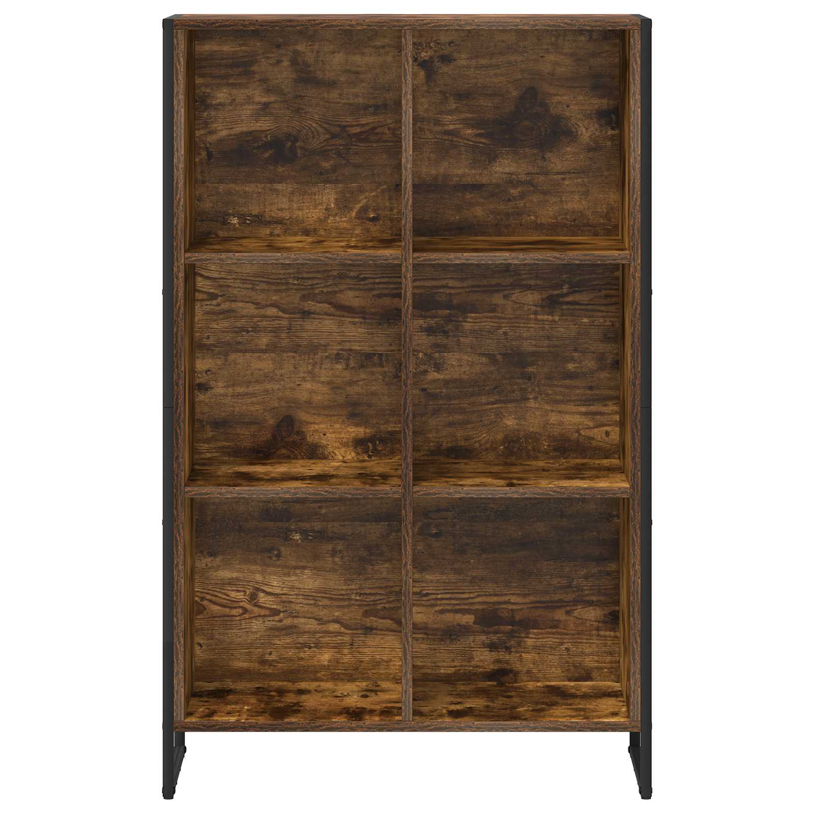 Boekenkast Rook Eik 99,5 x 30 x 108,5 cm Bewerkt hout
