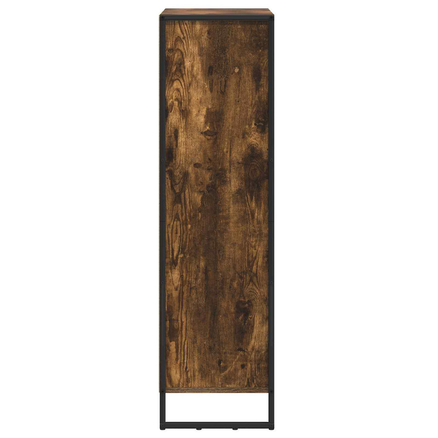 Boekenkast Rook Eik 99,5 x 30 x 108,5 cm Bewerkt hout
