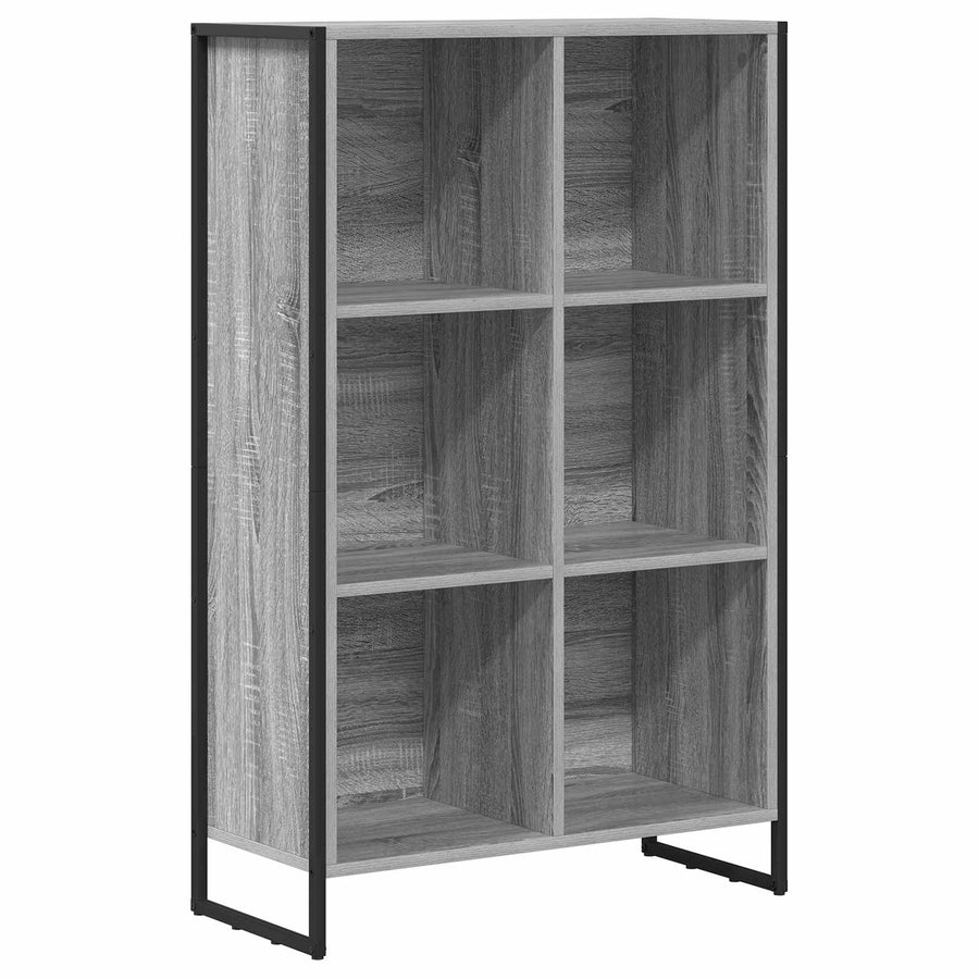 Boekenkast Grijs Sonoma 99,5 x 30 x 108,5 cm Bewerkt hout