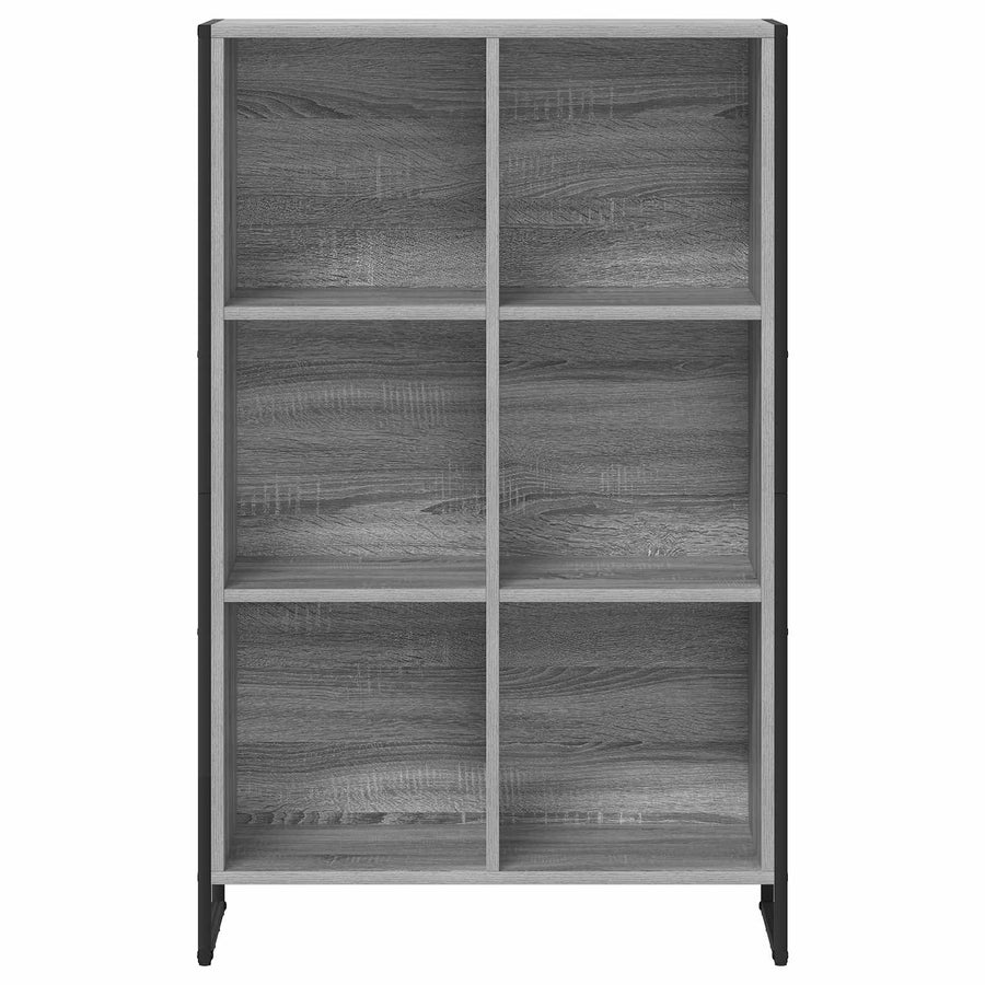 Boekenkast Grijs Sonoma 99,5 x 30 x 108,5 cm Bewerkt hout