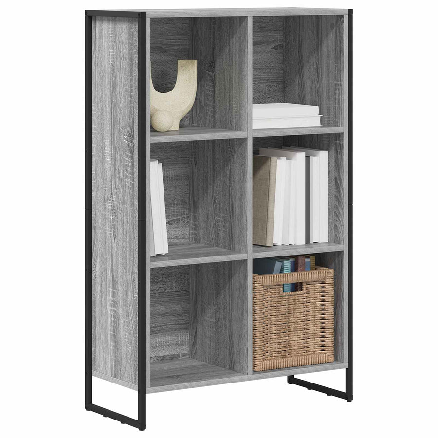 Boekenkast Grijs Sonoma 99,5 x 30 x 108,5 cm Bewerkt hout