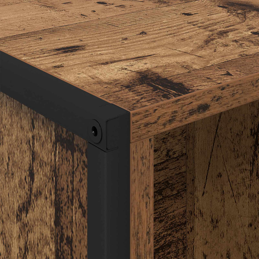 Boekenkast Oud Hout 99,5 x 30 x 108,5 cm Bewerkt hout