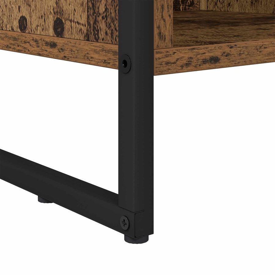 Boekenkast Oud Hout 99,5 x 30 x 108,5 cm Bewerkt hout