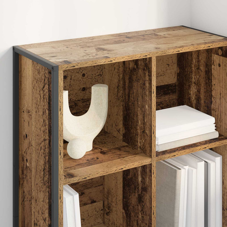 Boekenkast Oud Hout 99,5 x 30 x 108,5 cm Bewerkt hout