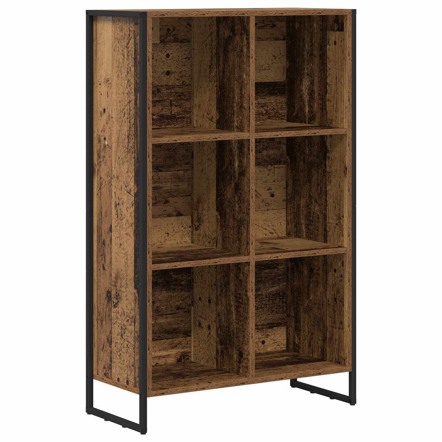 Boekenkast Oud Hout 99,5 x 30 x 108,5 cm Bewerkt hout