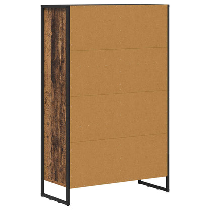Boekenkast Oud Hout 99,5 x 30 x 108,5 cm Bewerkt hout
