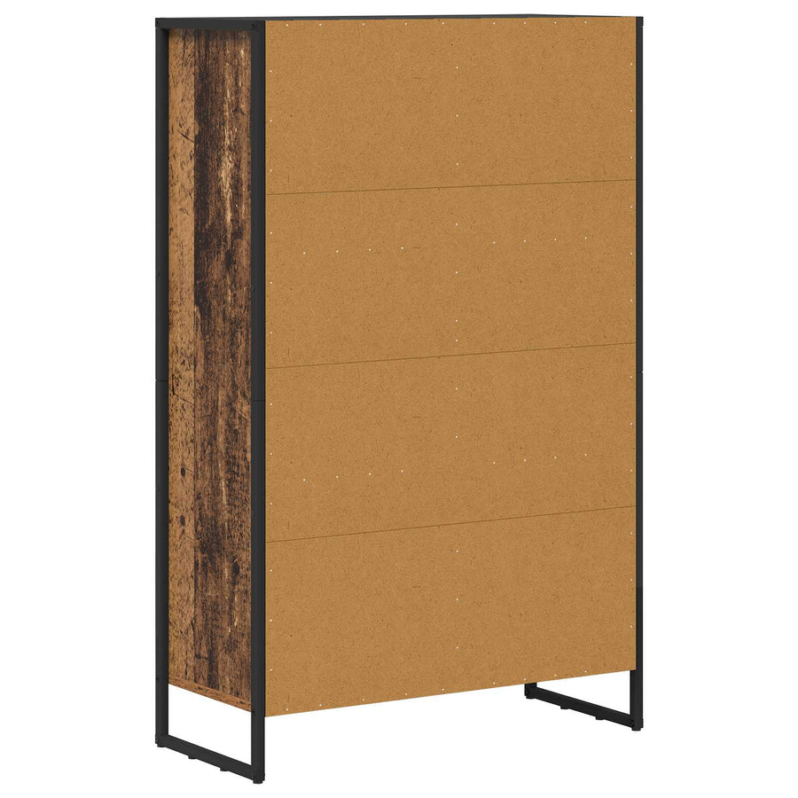 Boekenkast Oud Hout 99,5 x 30 x 108,5 cm Bewerkt hout