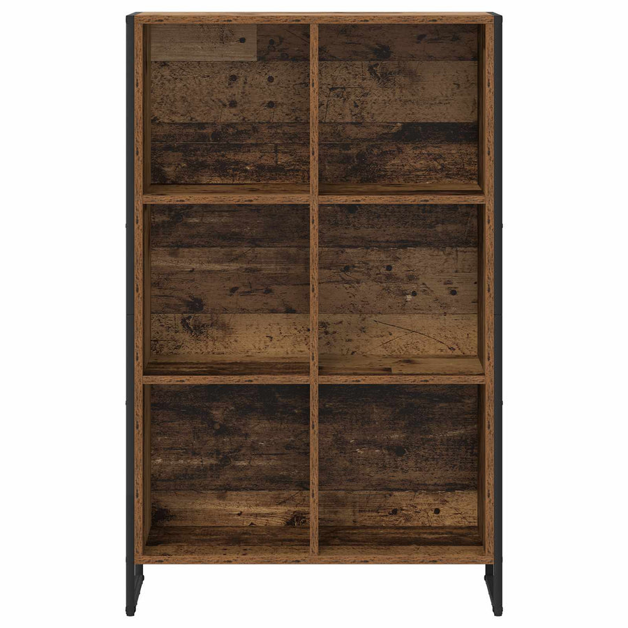 Boekenkast Oud Hout 99,5 x 30 x 108,5 cm Bewerkt hout
