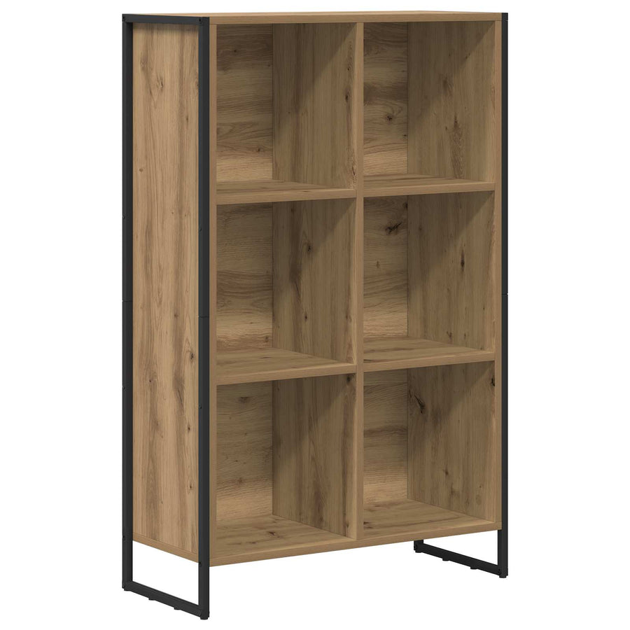 Boekenkast Ambachtelijk eiken 99,5 x 30 x 108,5 cm Bewerkt hout