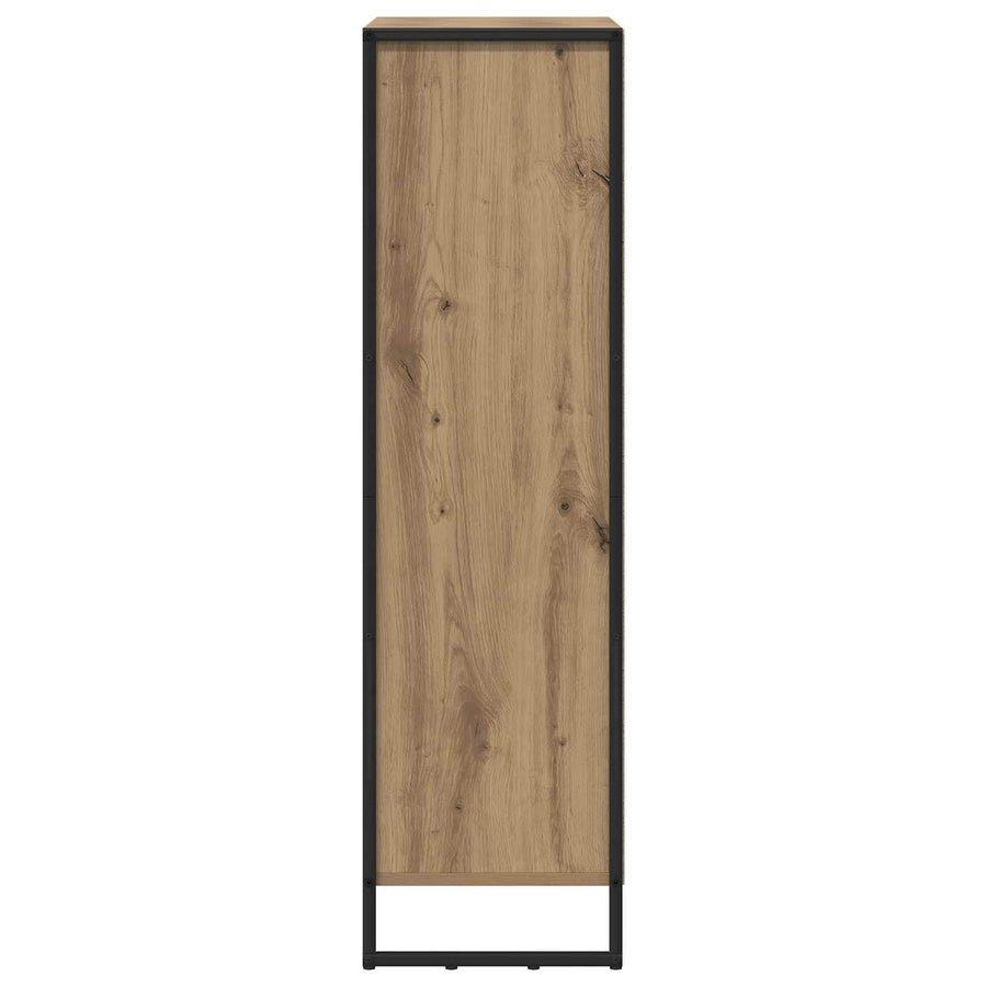 Boekenkast Ambachtelijk eiken 99,5 x 30 x 108,5 cm Bewerkt hout