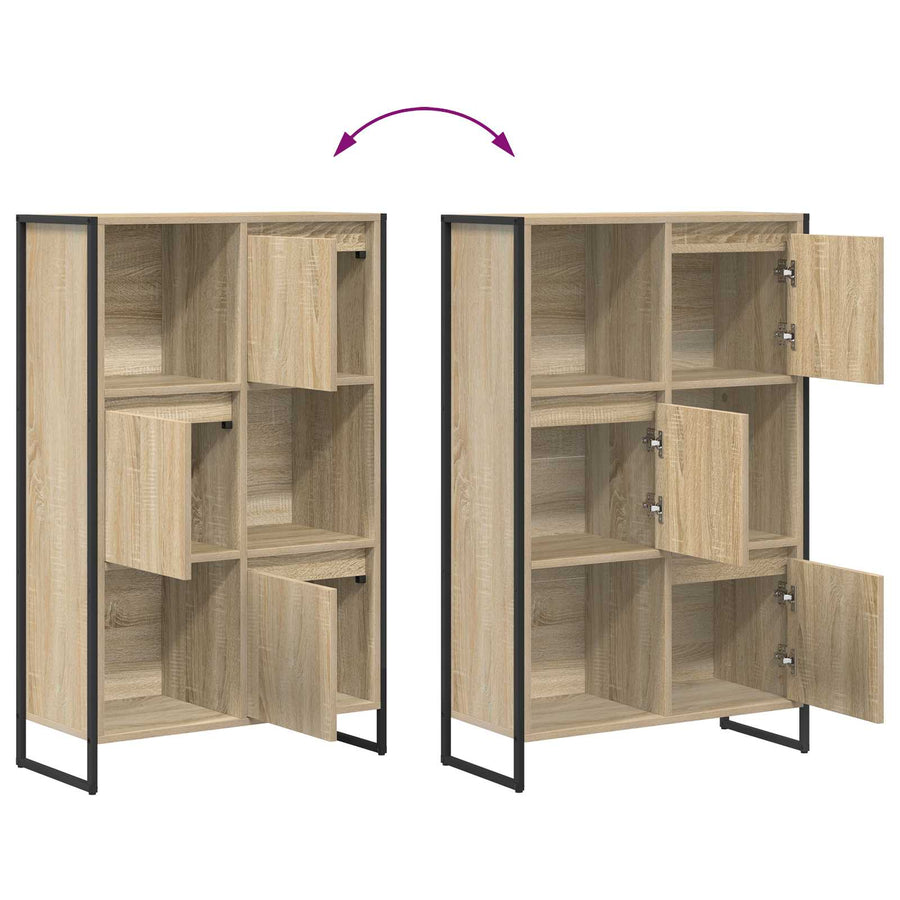 Boekenkast Sonoma 68 x 30 x 108.5 cm Bewerkt hout