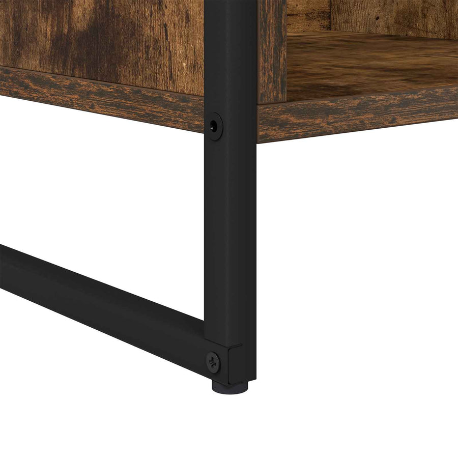 Boekenkast Rook Eik 68 x 30 x 108.5 cm Bewerkt hout