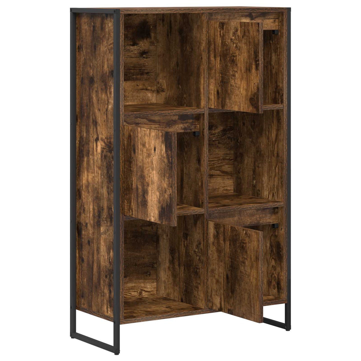 Boekenkast Rook Eik 68 x 30 x 108.5 cm Bewerkt hout