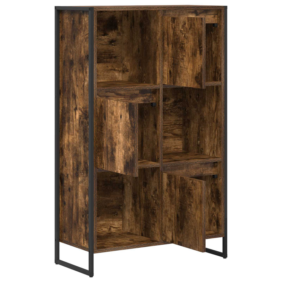 Boekenkast Rook Eik 68 x 30 x 108.5 cm Bewerkt hout