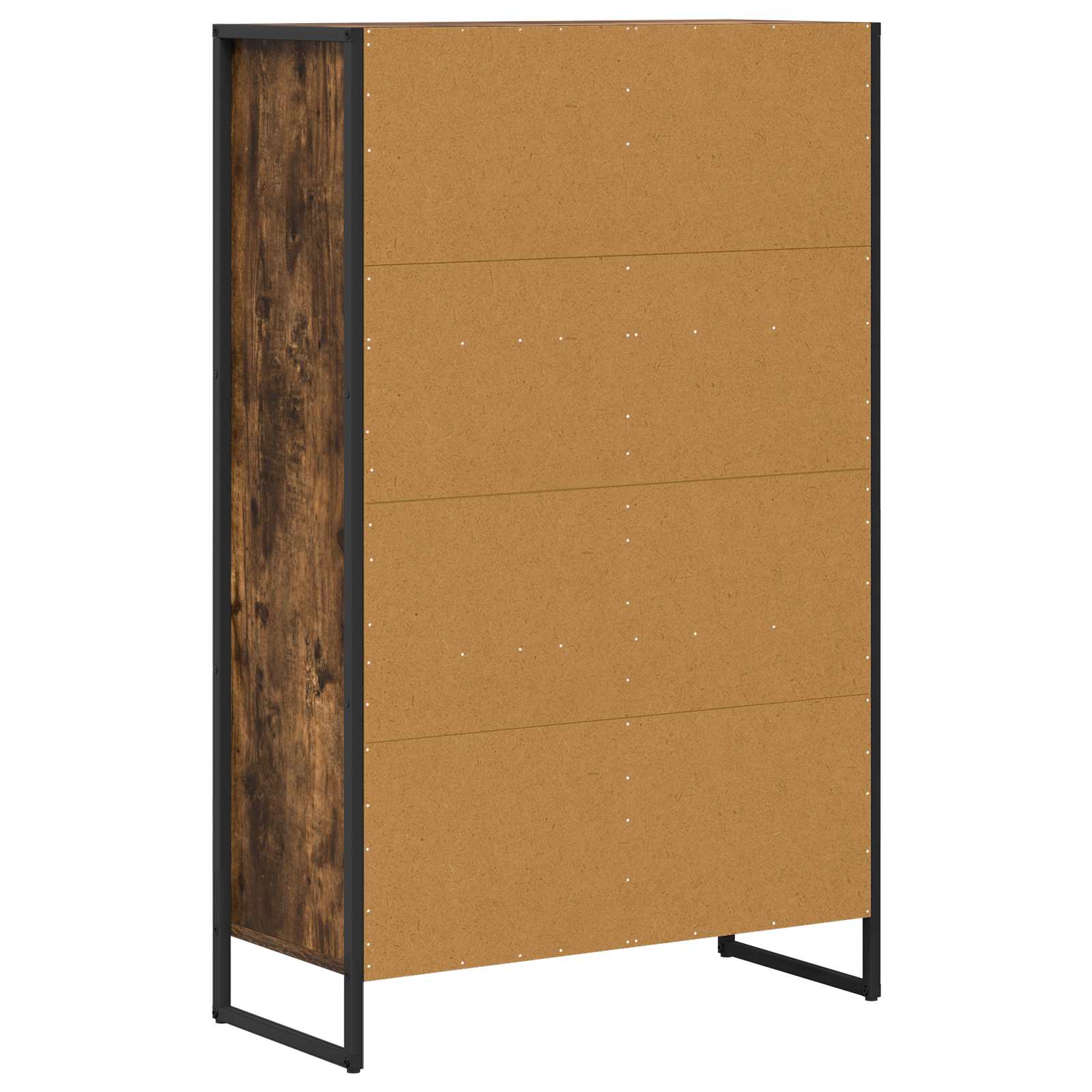 Boekenkast Rook Eik 68 x 30 x 108.5 cm Bewerkt hout