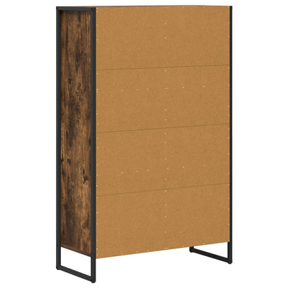 Boekenkast Rook Eik 68 x 30 x 108.5 cm Bewerkt hout