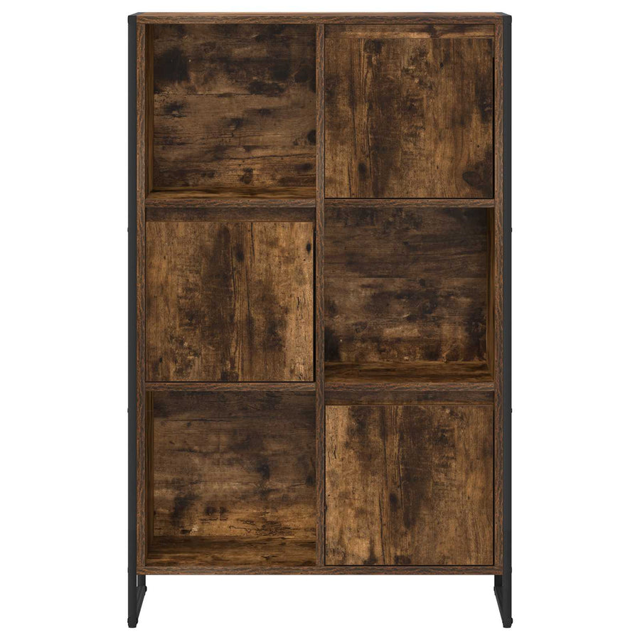 Boekenkast Rook Eik 68 x 30 x 108.5 cm Bewerkt hout
