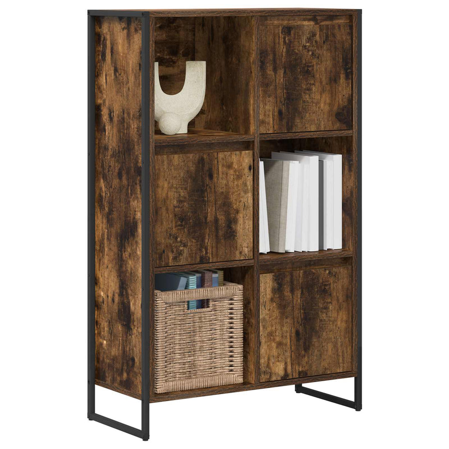 Boekenkast Rook Eik 68 x 30 x 108.5 cm Bewerkt hout