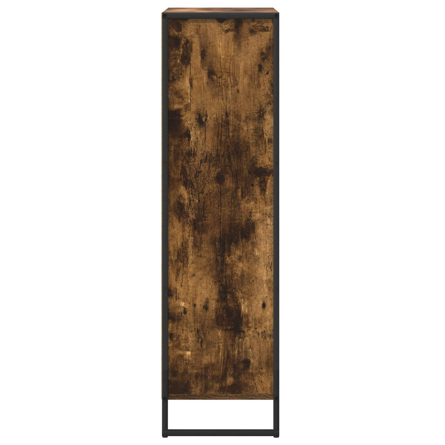 Boekenkast Rook Eik 68 x 30 x 108.5 cm Bewerkt hout