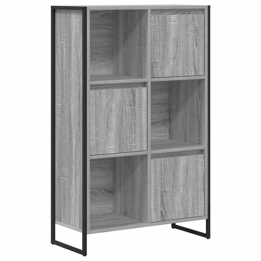 Boekenkast Grijs Sonoma 68 x 30 x 108.5 cm Bewerkt hout
