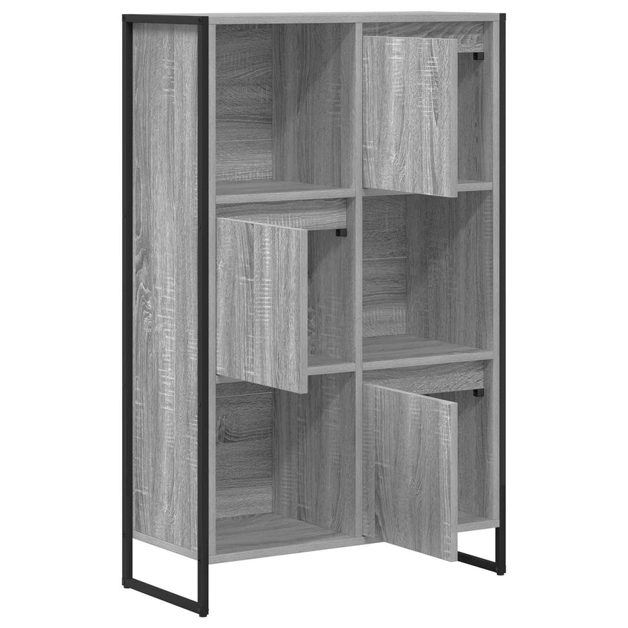 Boekenkast Grijs Sonoma 68 x 30 x 108.5 cm Bewerkt hout