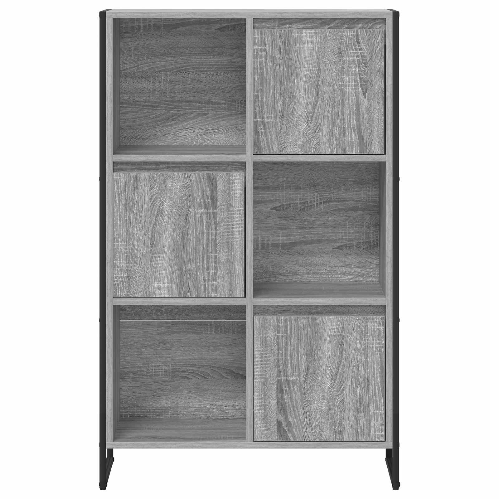 Boekenkast Grijs Sonoma 68 x 30 x 108.5 cm Bewerkt hout