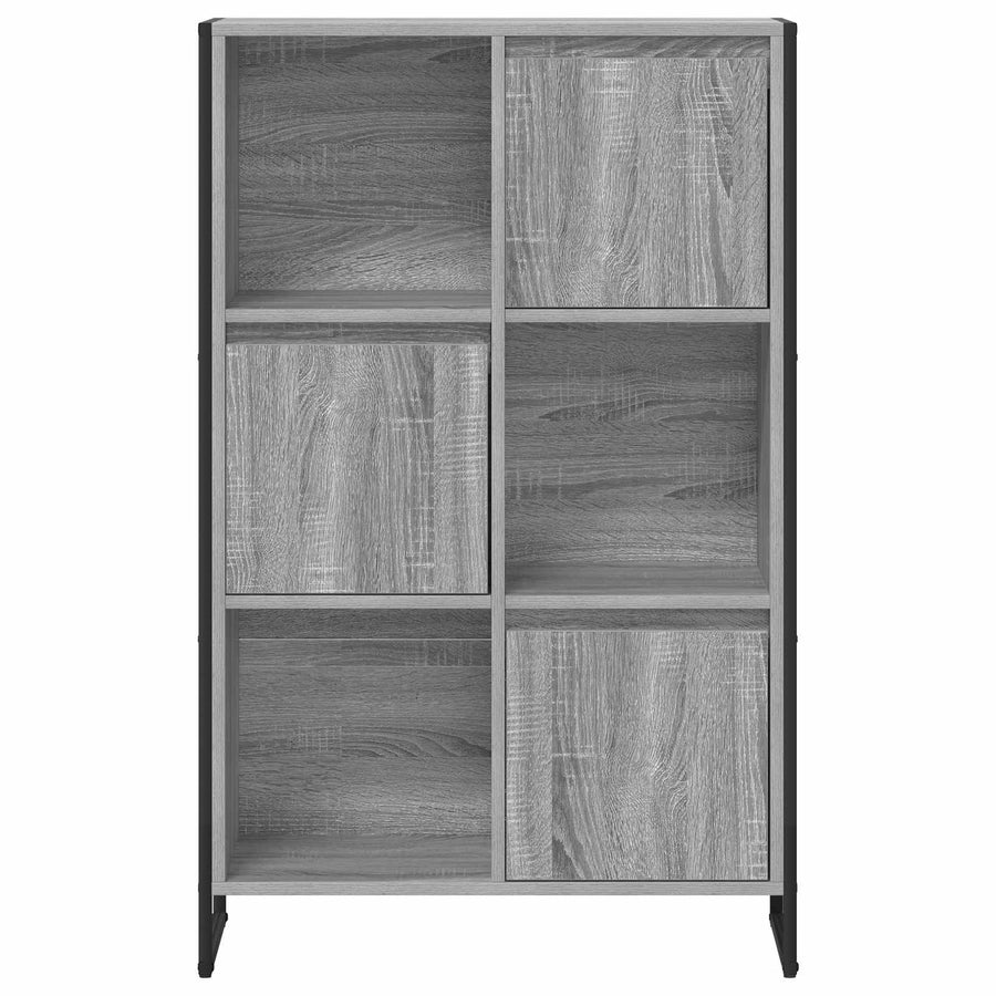 Boekenkast Grijs Sonoma 68 x 30 x 108.5 cm Bewerkt hout