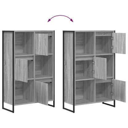 Boekenkast Grijs Sonoma 68 x 30 x 108.5 cm Bewerkt hout