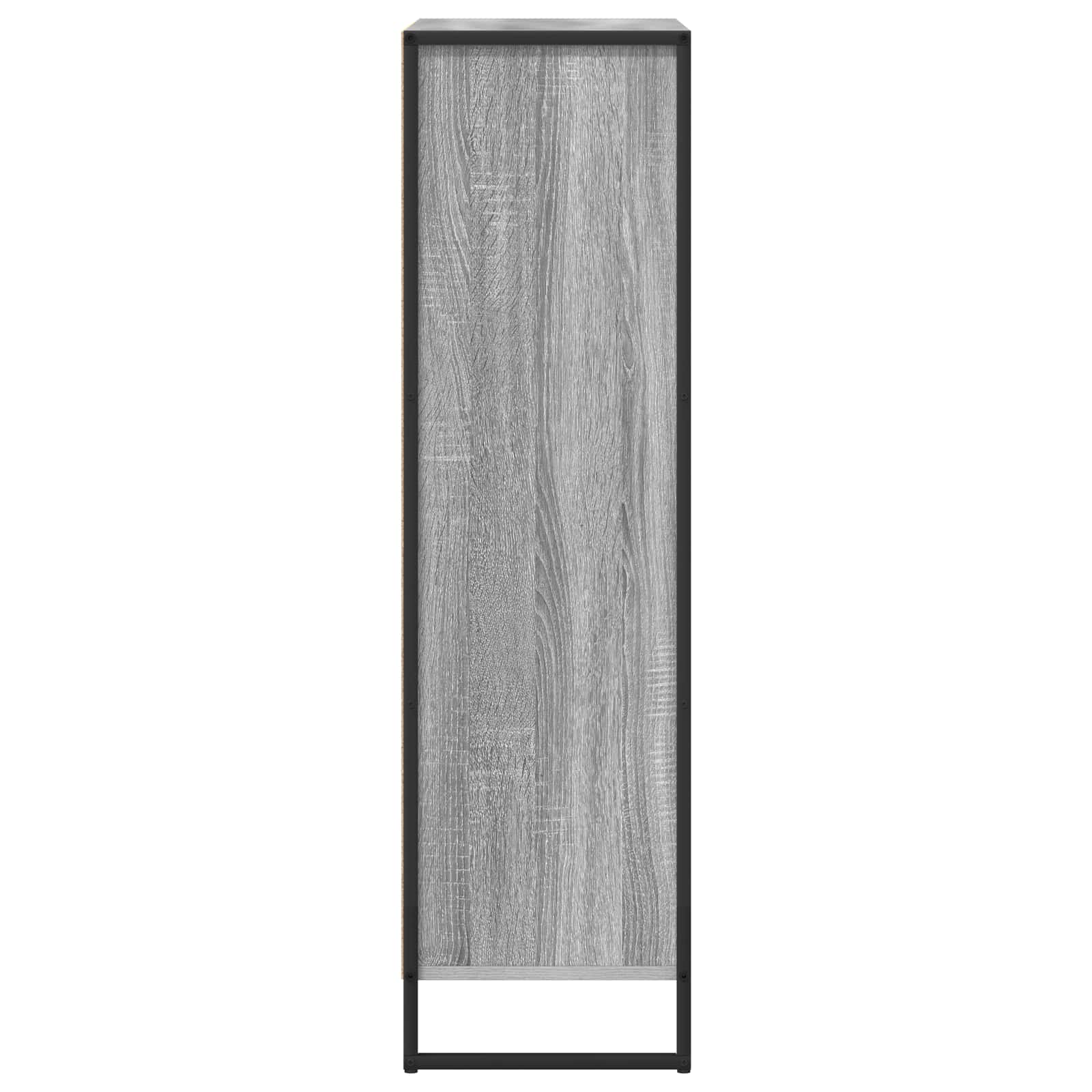 Boekenkast Grijs Sonoma 68 x 30 x 108.5 cm Bewerkt hout