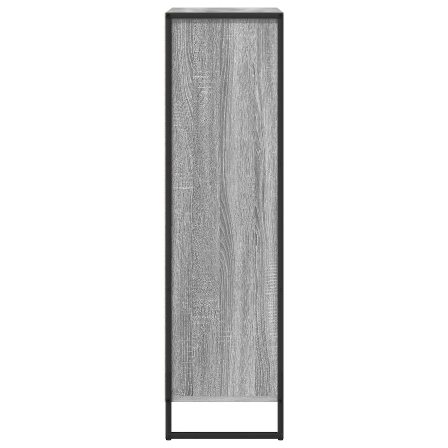 Boekenkast Grijs Sonoma 68 x 30 x 108.5 cm Bewerkt hout