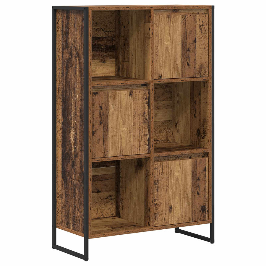 Boekenkast Oud Hout 68 x 30 x 108.5 cm Bewerkt hout