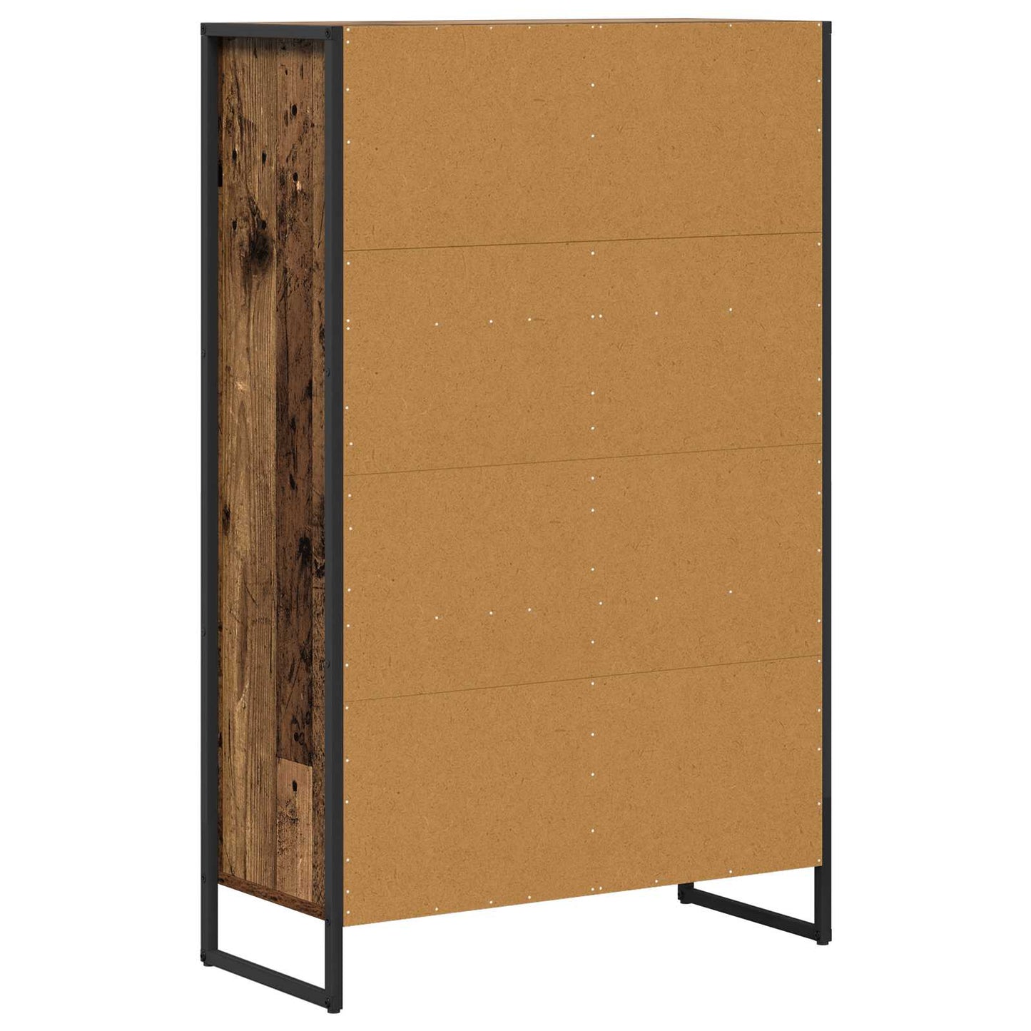 Boekenkast Oud Hout 68 x 30 x 108.5 cm Bewerkt hout