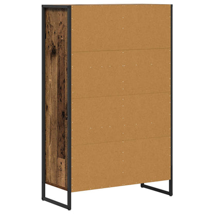 Boekenkast Oud Hout 68 x 30 x 108.5 cm Bewerkt hout