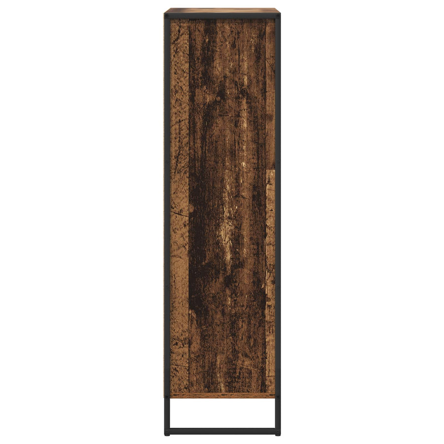 Boekenkast Oud Hout 68 x 30 x 108.5 cm Bewerkt hout