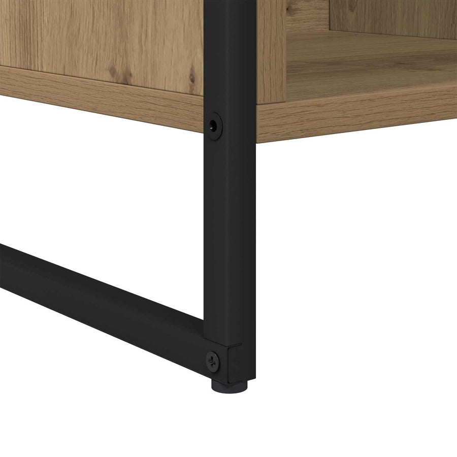 Boekenkast Ambachtelijk eiken 68 x 30 x 108.5 cm Bewerkt hout